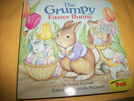 Troll Board Book Holiday Grumpy Bunny Rabbit Easter Story Basket Filler Reading - £4.38 GBP
