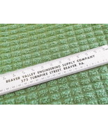 Beaver Valley Engineering SUpply Company Advertising 6 Inch Ruler for En... - $11.03 CAD