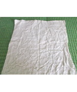 Handkerchief in burnout print  in white - probably bridal - £9.38 GBP