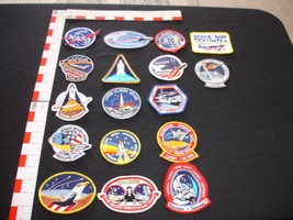 Space Shuttle Patch Collection Set 17 patches in this set vintage patches - £39.80 GBP