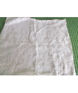 Handkerchief in burnout and embroidered print  in white - probably bridal - $228.08 MXN
