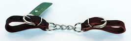 Horse Challenger Made In USA Latigo Leather Curb Chain 975L420 - $11.99