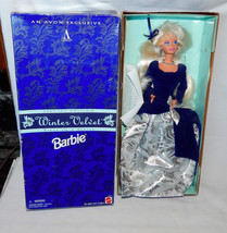 Barbie Doll Avon Winter Velvet Special Edition 1st Series 1995 Mattel  #15571 7Z - £11.08 GBP