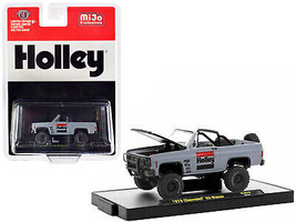 1973 Chevrolet K5 Blazer Open Top Holley Gray w Black Hood Limited Edition to 66 - £20.98 GBP