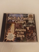 CD Titles Sci-Fi &amp; Fantasy Clipart Atlantis to the Stars Clipart Gallery LN - £15.94 GBP