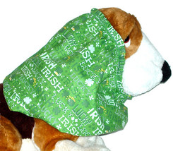 Lucky Irish St Patricks Day Cotton Dog Snood Size Puppy SHORT - £8.84 GBP