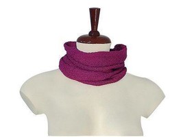 Purple neck scarf, made of  Babyalpaca wool - £25.81 GBP