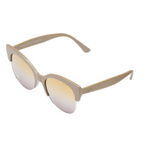 Maui Jim Mariposa Silver Mink Silver Dual Mirror Polarized Sunglasses - £112.84 GBP