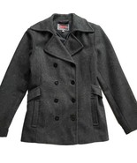 LEI l.e.i. Women&#39;s Coat Gray Size M Wool Jacket - $23.29