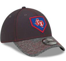 Texas Rangers New Era 39THIRTY 2022 Clubhouse Baseball Hat Flex Fit M/L New - £25.46 GBP