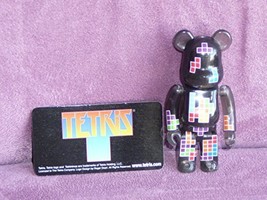 Medicom Toy Be@Rbrick Bearbrick 100% Series 18 Pattern Tetris Tv Game Normal - £31.31 GBP