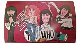Vintage ROCKARDS 5&quot; x 8&quot; THE WHO Portrait 1979 Trading Card Rare Unique Glossy  - £11.79 GBP