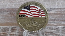 USN USS Nashville LPD 13 Christened 1967 Decommissioned 2009 Challenge C... - $38.60