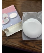 Rechargeable White Compact Vanity Mirror With Lights, Makeup Mirror For ... - €11,22 EUR