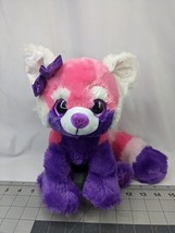 Wild Republic Red Panda Plush Pink Purple 10 Inch Stuffed Animal Toy - £11.46 GBP