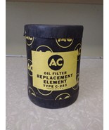 Old AC Replacement Oil Filter Element Type C-243 New Old Stock Auto Truck - £29.52 GBP