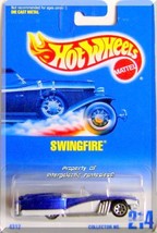 Hot Wheels - Swingfire: Collector #214 (1995) *Blue &amp; White Edition*  - $4.00