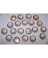 20 Vintage Mondale Ferraro For New Leadership Political Buttons-Some Rust - €6,39 EUR