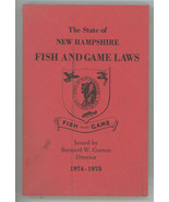 1975 New Hampshire fish game laws book vintage hunting sporting collectible - €12,05 EUR 1975 New Hampshire fish game laws book vintage hunting sporting collectible - €12,05 EUR
