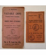 Two 1900 Scott New York coin collecting booklets US Canada  - €14,64 EUR Two 1900 Scott New York coin collecting booklets US Canada  - €14,64 EUR