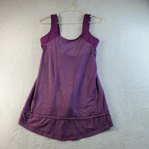 Lululemon Activewear Tank Top Womens Size 6 Purple Sleeveless Round Neck... - £11.74 GBP