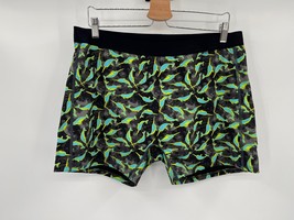 TomboyX Swim Shorts Sx 2X Gray Blue Narwhal Print - £15.43 GBP