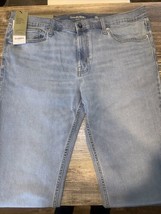 Men&#39;s Slim Fit Barrel Jeans - Goodfellow &amp; Co. 38”x32” Total flex. NWT. - £14.38 GBP