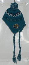 NFL Team Apparel Licensed Jacksonville Jaguars Toddler Teal Winter Cap image 2