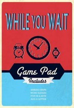 While-You-Wait : Game Pad by Parragon Books Ltd (2016, Trade Paperback) - £5.49 GBP