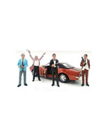 American Diorama The Robbers Figure Set for 1-18 Scale Model 4 Piece - $91.12