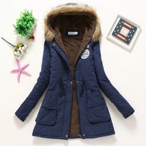 Women&#39;s Trend Fashion Clothing Cheap Autumn Winter Long Female Puffer Lined Down - £39.20 GBP