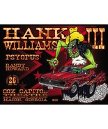 Hank Williams III Third Poster Offset Mint Psyopus Randy Howard - €75,67 EUR