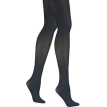Hanes Womens Silk Matte Opaque Tights with Control Top Size Medium Color Black - £17.68 GBP