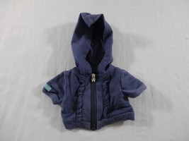 American Girl DOLL Ruffled Hoodie Outfit Zipper Hoodie Jacket ONLY 2012 - £7.90 GBP