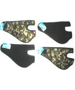 1 HALF FACE HEAD MASK Camo Camouflage OR  Black - PICK WHICH COLOR YOU&#39;D... - £6.20 GBP
