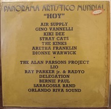 PANORAMA ARTISTICO MUNDIAL Hoy - Stray Cats The Kinks Air Supply LP from... - $15.00