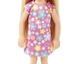 Barbie Chelsea Doll (Red Hair) Wearing Bumblebee &amp; Flower-Print Dress an... - £9.42 GBP