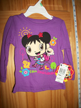 Ni Hao Baby Clothes 18M Infant Fall Friendships Shirt Nick Kai Lan Purple Top - £6.75 GBP