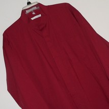 MEN&#39;S Sz  17 / XL / 34-35 ~ COLLARLESS SHIRT ~ NEHRU / PEAKY BLINDERS / ... - $25.73 CAD