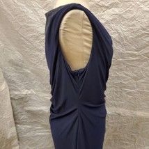NWT Dressbarn Roz &amp; Ali Women&#39;s Blue Sequin Dress, Size 12 - £38.93 GBP