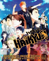 Haikyuu!! [Haikyu!!] Season 1-4 + 4 Movie + OVA DVD [English Dub] [Anime] - £47.20 GBP