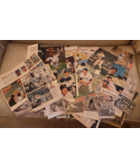 Large Ephemera Collection of Major League Baseball MLB Clippings Sports ... - £55.47 GBP