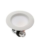 Commercial Electric 65W 650lm 4" LED Color Changing Recessed Trim - Whit... - $17.99