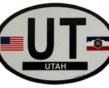 Utah Oval Decal (Beehive) - $2.70