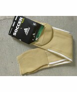 Adidas  Men&#39;s ELITE Khaki White Design Soccer Socks Sz S - €12,18 EUR