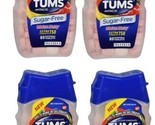 Lot of 4 Tums Antacid Sugar Free Melon Berry Chew Tabs 80 ct Exp 6/24 NEW - £21.11 GBP