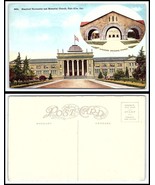 CALIFORNIA Postcard - Palo Alto, Stanford University &amp; Memorial Church F10 - $2.84