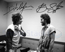 Bob Dylan Bruce Springsteen Signed 8x10 Glossy Photo Autographed RP Signature Ph - $16.99