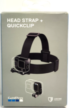 Head Strap + QuickClip - Camera Head Mount for All GoPro Cameras - Black - £13.00 GBP