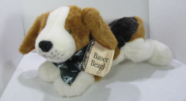 VTG Eddie Bauer 1994 Gund Inc. 17&quot; Realistic Beagle Puppy Dog w/Tag Bandana - £18.05 GBP